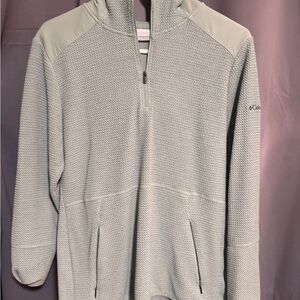 Columbia Textured Light Gray Jacket